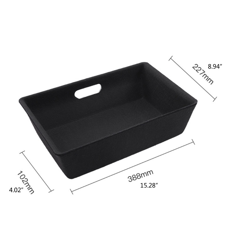 Hộp Đựng Đồ Gắn Dưới Ghế Ngồi Bằng Da Lộn Tiện Dụng