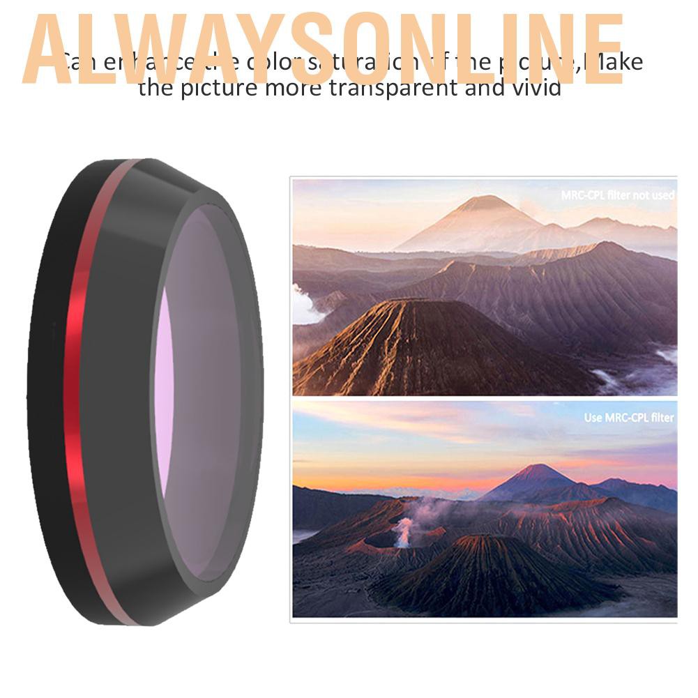 Alwaysonline Junestar Portable ND64 Lens Filter Reducing Exposure fit for Fujifilm Accessory