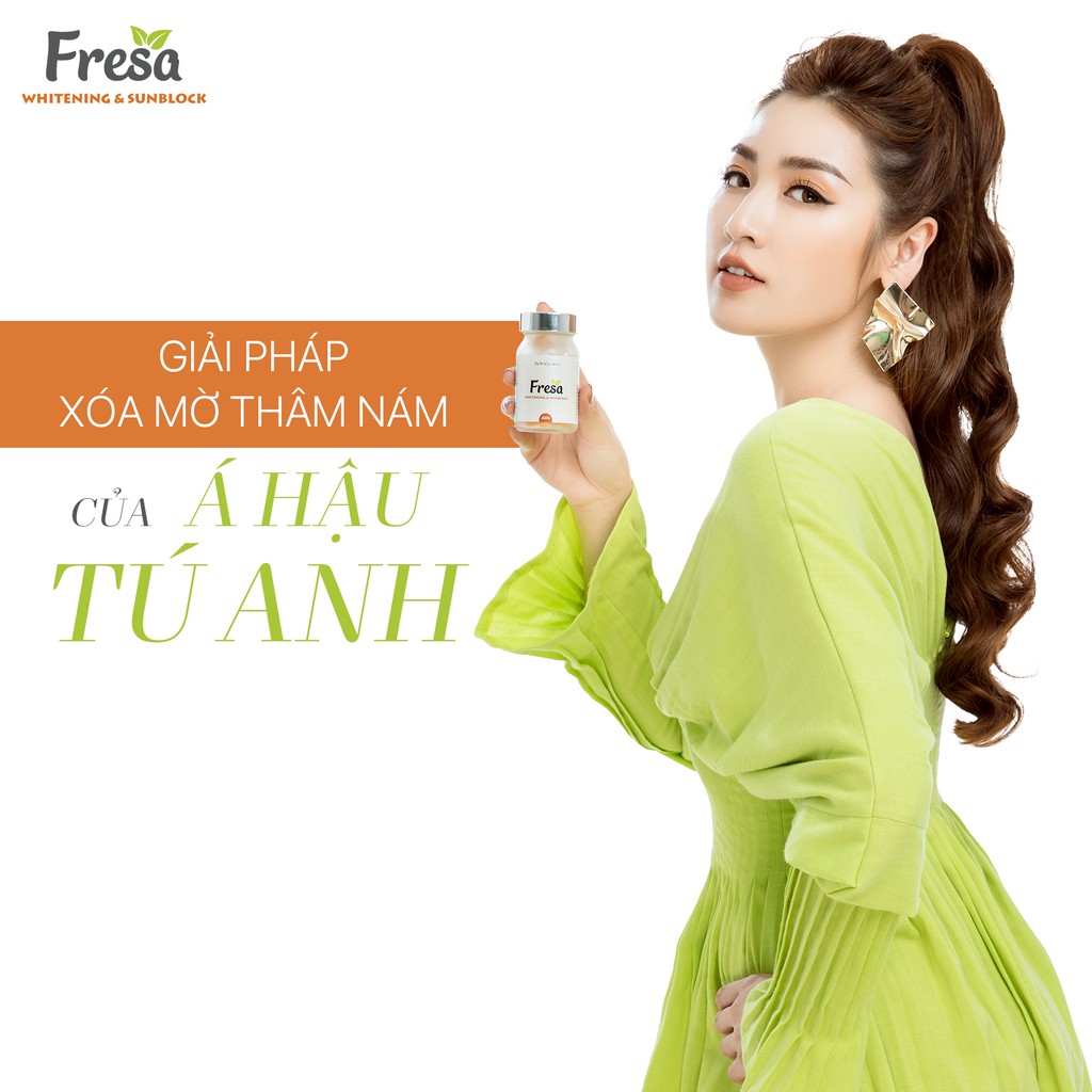 [CHÍNH HÃNG] Viên uống trắng da và chống nắng nội sinh Fresa | BigBuy360 - bigbuy360.vn