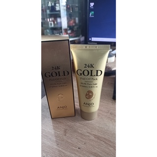 Mặt nạ lột tinh chất vàng 24k gold peel off pack anjo 100ml