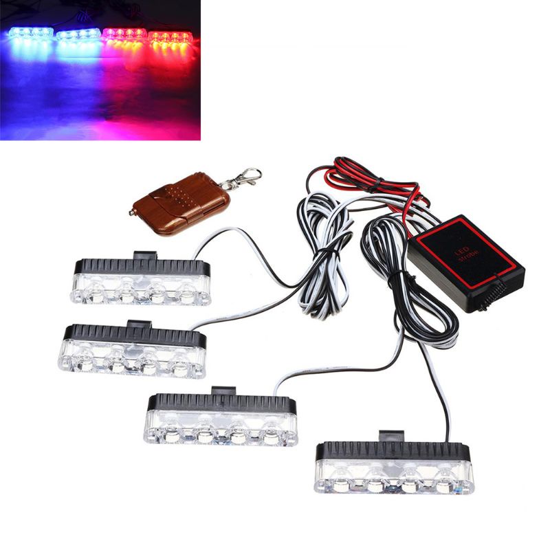 Đèn LED Nhấp Nháy Cảnh Báo Khẩn Cấp Gắn Nóc Xe Hơi / Xe Tải