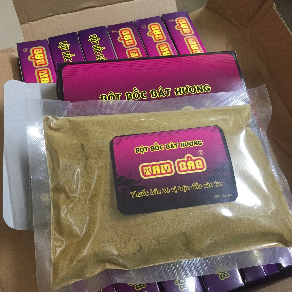 Tro nếp trắng trộn bột bắc bốc bát hương CỐT nạp tượng