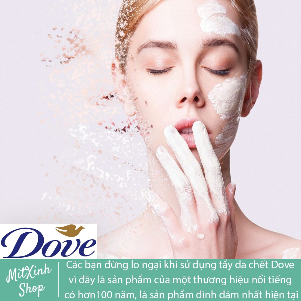 [Bill Đức] Dove Tẩy Da Chết Siêu Hot Mùi Lựu và Macca Hũ 225ml