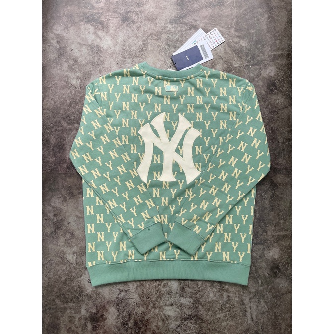 (HÀNG XUẤT XỊN) Set bộ xanh 1921 M//L//B N//Y MONOGRAM SWEATSHIRT &amp; PANTS IN MINT GREEN Made in V//N full-tag-code