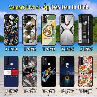 Ốp Lưng Vsmart Live 4 dẻo đen in hình Nhiều Mẫu Đẹp