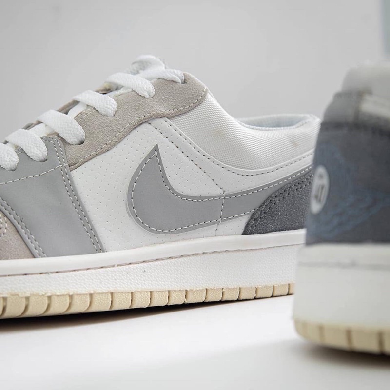 ❌✅ Giày Thể Thao JODAN PARIS, Giày Sneaker Nam Nữ Bản Đẹp Màu Xám