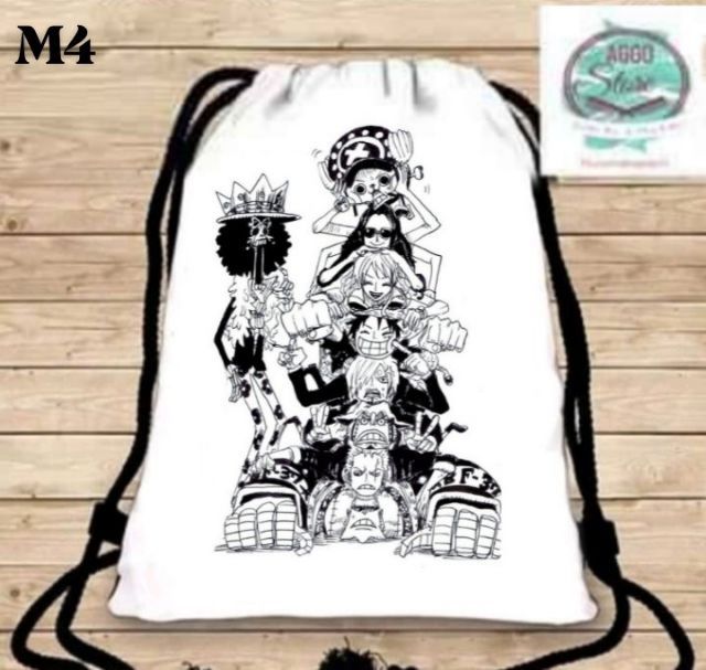 Balo Dây Rút One Piece - Đảo Hải Tặc