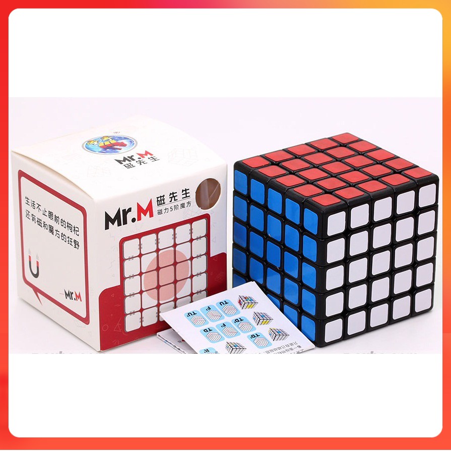 Rubik 5x5 ShengShou Mr.M 5x5x5 Có Nam Châm