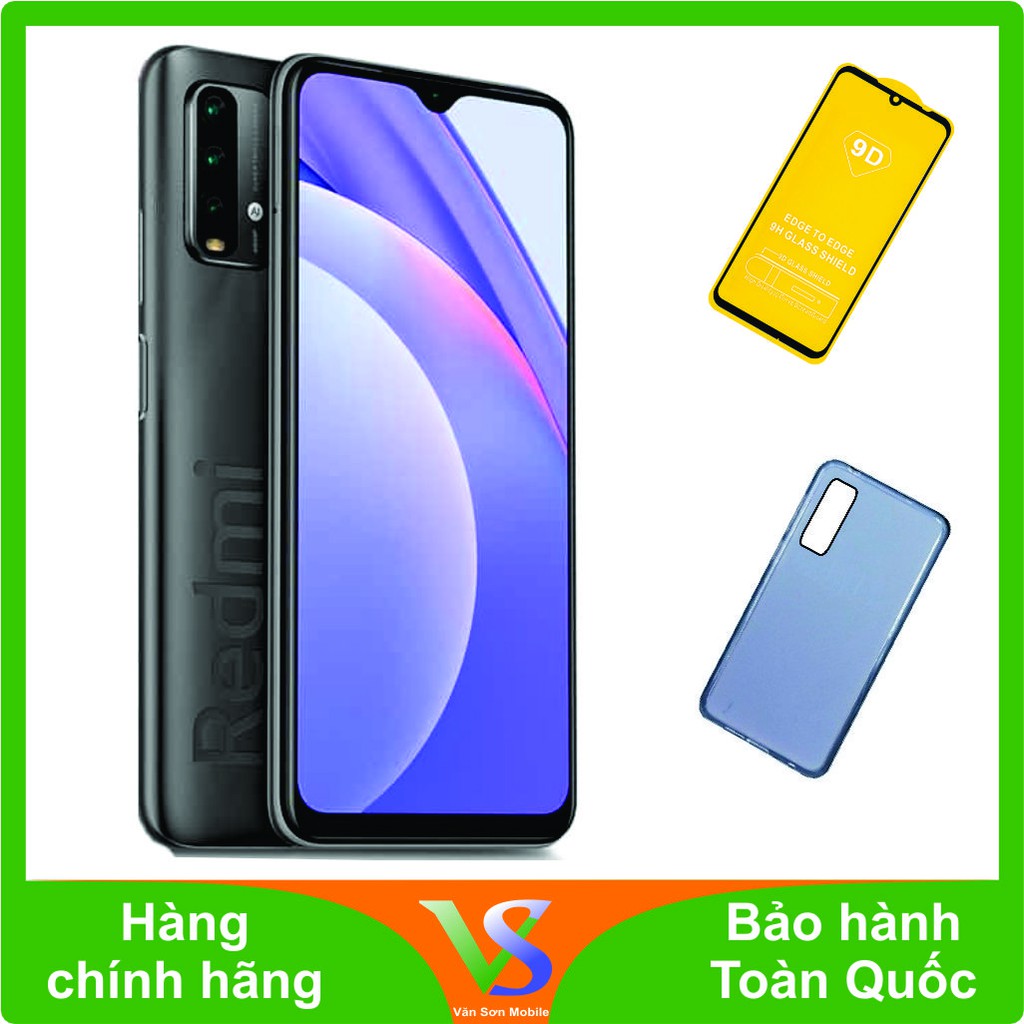 Điện thoại Xiaomi Redmi Note 9 4G 128GB RAM 6GB + Cường lực - Hàng nhập khẩu | BigBuy360 - bigbuy360.vn