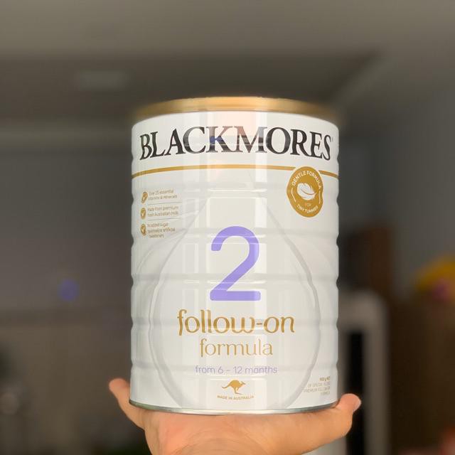 Sữa Blackmores đủ số 1,2,3 mẫu mới 900g