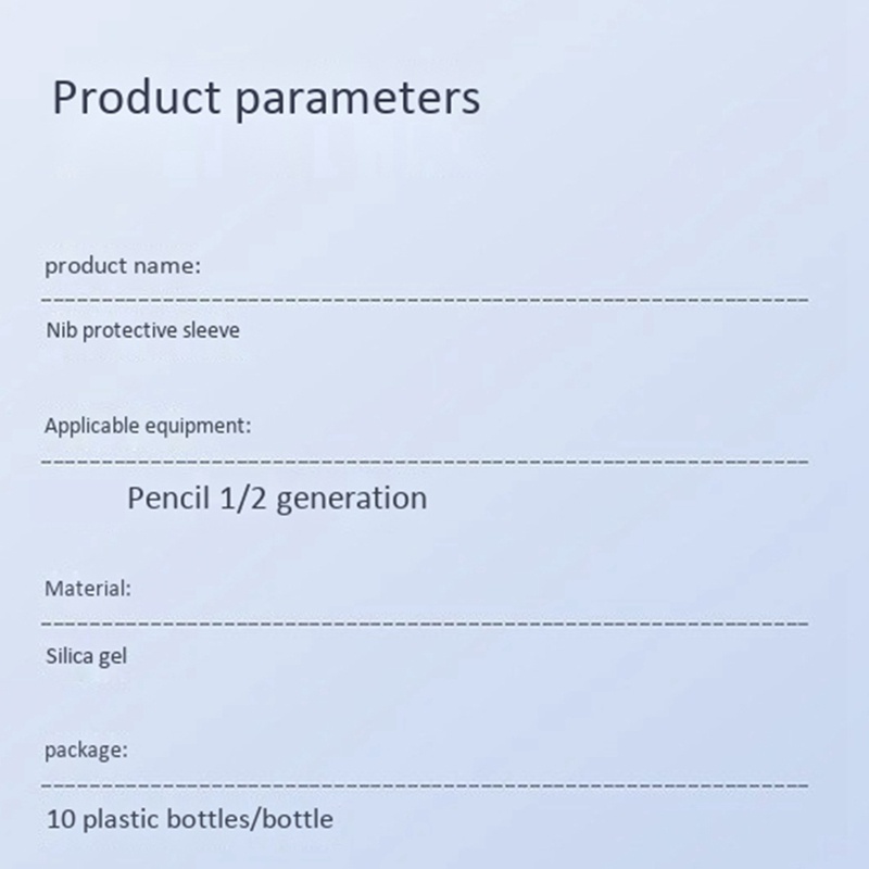 Set 10 Vỏ Silicon Bảo Vệ Bút Cảm Ứng Apple Pencil 1St 2Nd Touchscreen Stylus