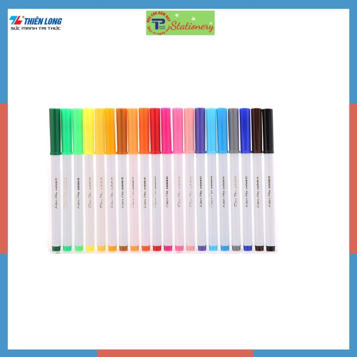 Bút Lông Màu Fiber Pen Thiên Long 20 màu FP-C03