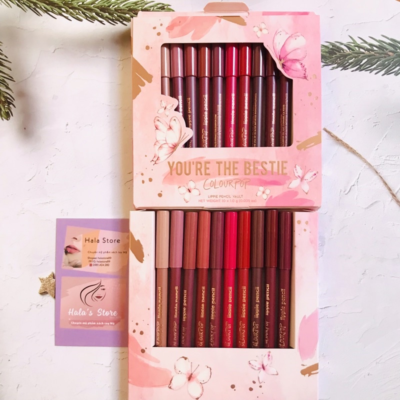 Chì kẻ viền môi Colourpop Lippie Pencil - Đủ màu