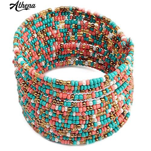 Vòng tay nhiều lớp thiết kế đơn giản phong cách Bohomian