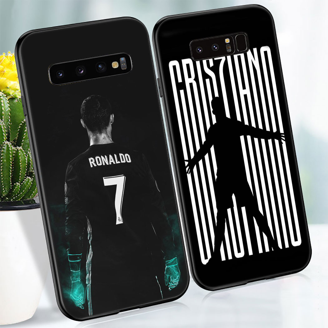 Ốp Điện Thoại Silicon Mềm Hình Cristiano Ronaldo Cr7 Eg41 Cho Samsung Galaxy S10E S8 Plus S7 S6 Edge A3 A2 Core