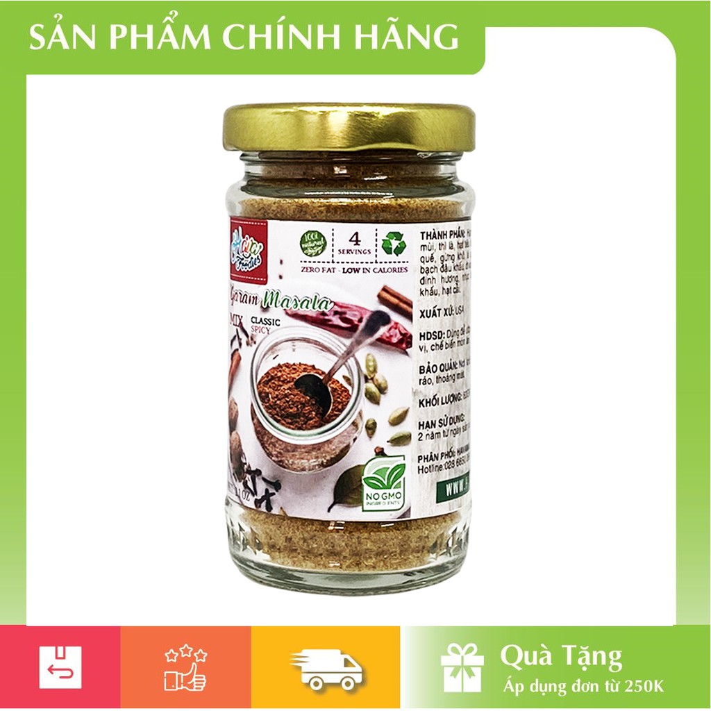 [HÀNG CHÍNH HÃNG] Bột Gia Vị Ấn Độ – Garam Masala Powder