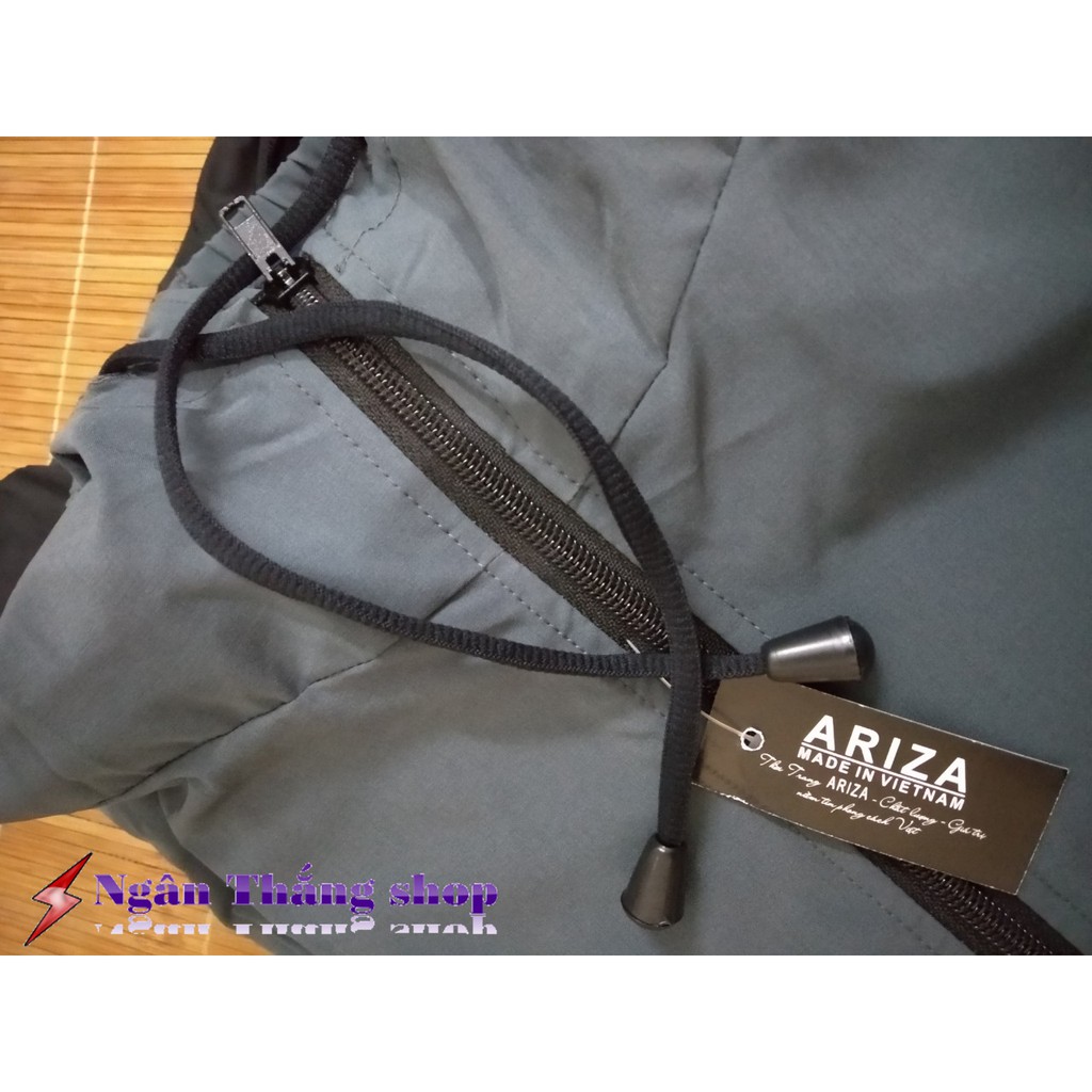 [ Xả kho ] Áo khoác gió có mũ liền giữ ấm chống gió ARIZA ( hình ảnh thật shop chụp ) | BigBuy360 - bigbuy360.vn