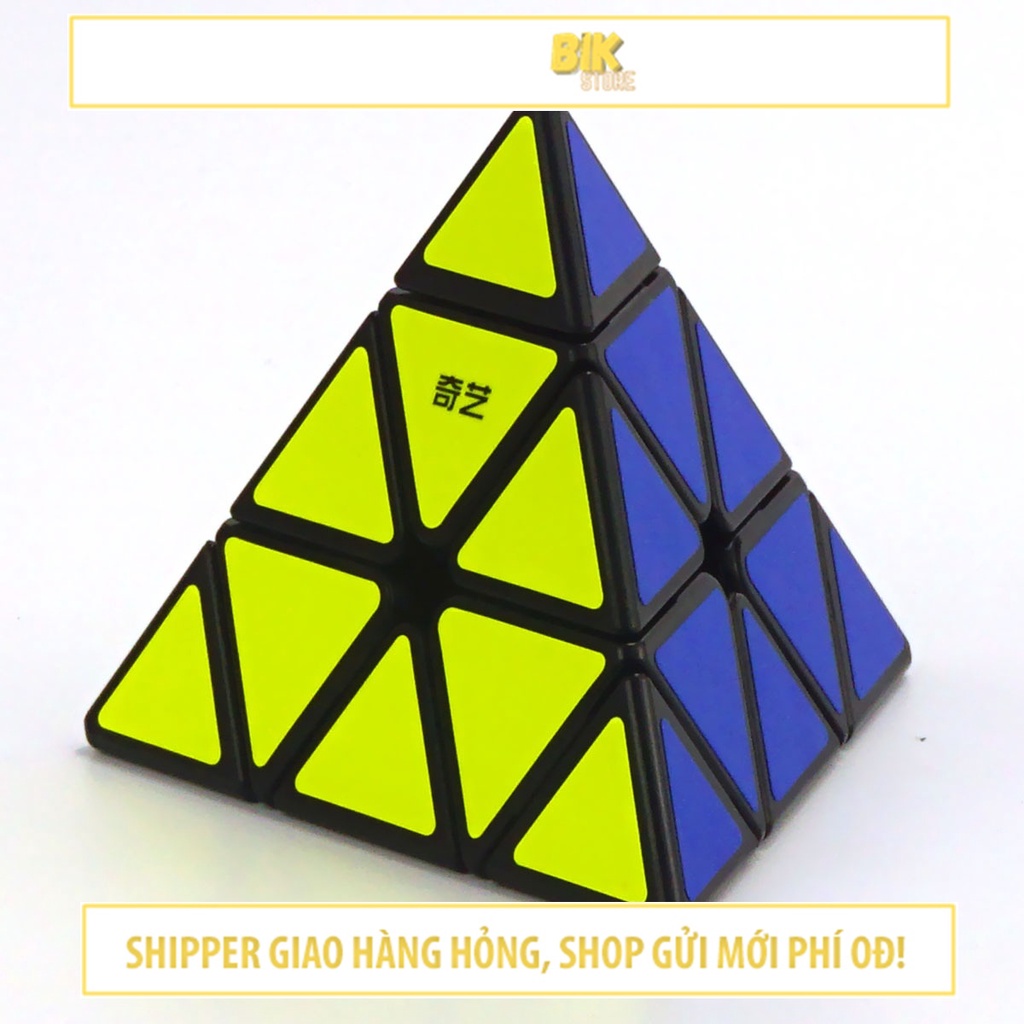 Rubik Tam Giác QiYi Pyraminx Sticker - TG-01