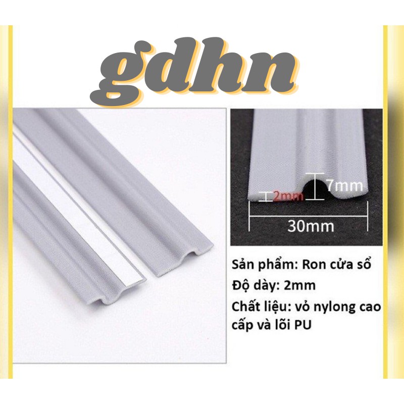 Ron Dán Chân Cửa Loại 35mm - Ngăn Bụi Bẩn, Ô Nhiễm Vào Phòng Của Bạn