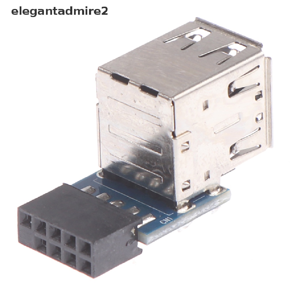 Bo Mạch Chủ Chuyển Đổi 9-Pin Sang 2 Cổng Usb 2.0 A Female