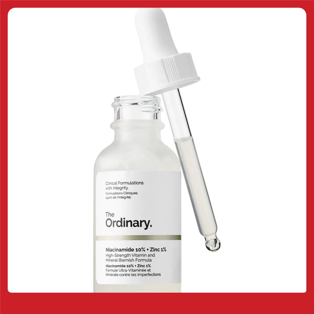 Tinh chất Niacinamide 10% + Zinc 1% - The Ordinary Vô Địch Rẻ