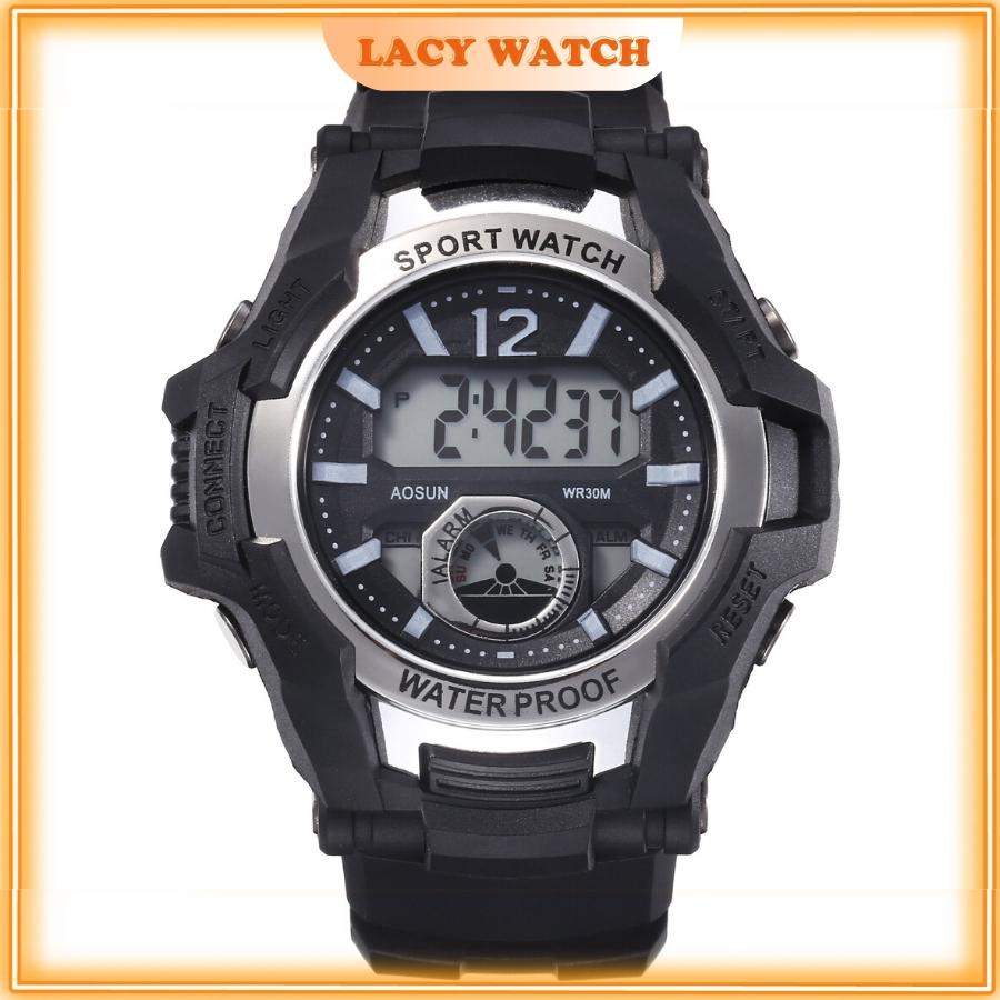 Đồng hồ điện tử nam nữ chống nước đeo tay thể thao LaCy Watch DHVAO0005