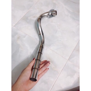 Cổ pô wave 2017 2021 inox size 27mm