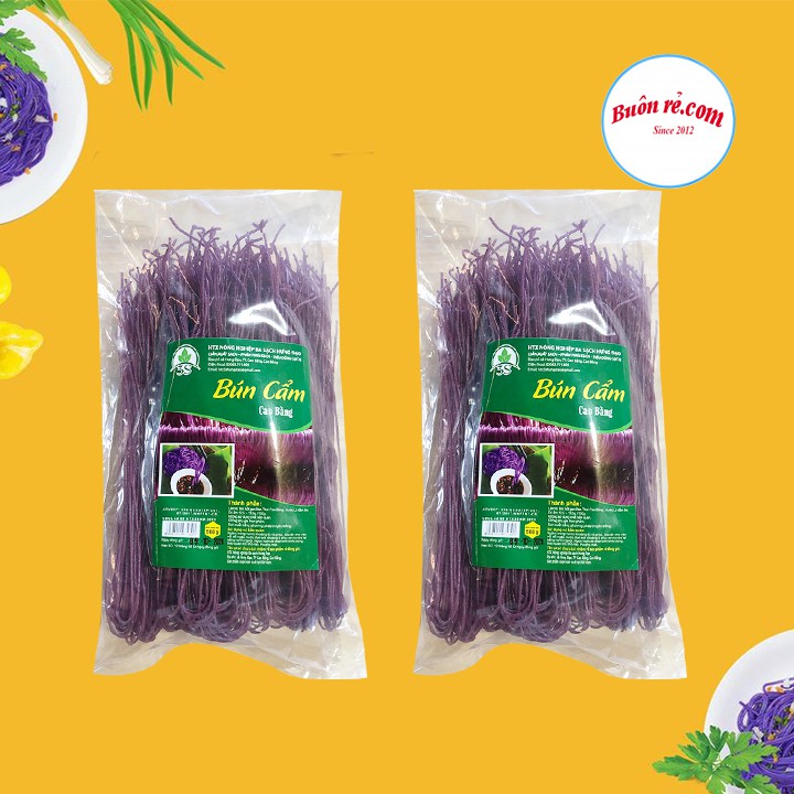 Bún gạo lứt huyết rồng (500g) – Đặc sản Cao Bằng – Nông sản sạch A Thái – Buôn Rẻ - 01211