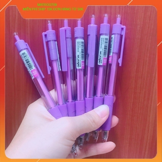 [HCM] Bút Nước Kiểu Bấm CS8698 Mực Xanh, Đỏ, Tím  (1 cây)