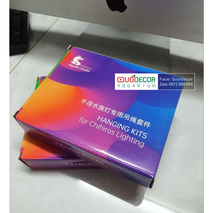 Bộ Kit treo đèn chihiros wrgb 2 slim, cáp treo đèn wrgb2 slim
