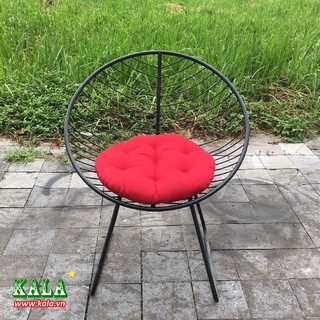 Ghế sắt nón Kala ngoài trời siêu đẹp