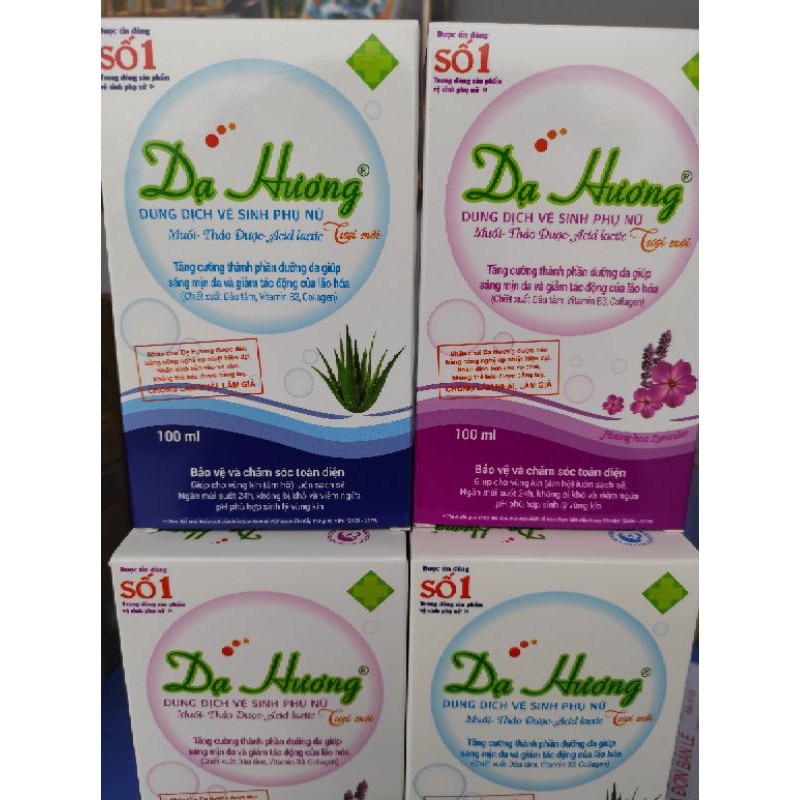 Dung dịch vệ sinh phụ nữ Dạ Hương 100ml