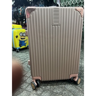 Vali size 22 bọc góc hồng