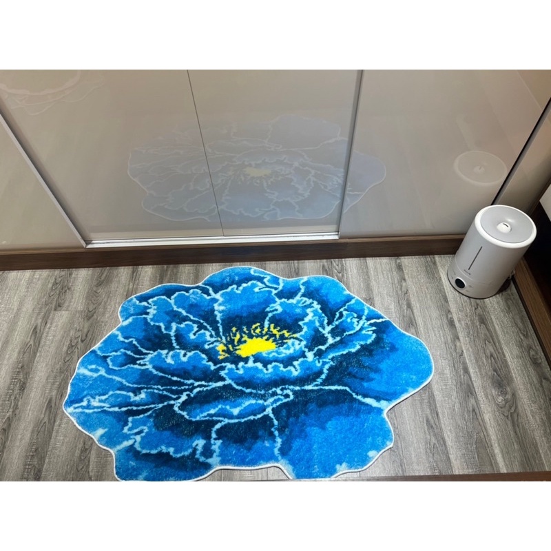 ( Hàng loại 1 - đế dệt bền đẹp) Thảm hoa decor, thảm hoa dệt sang