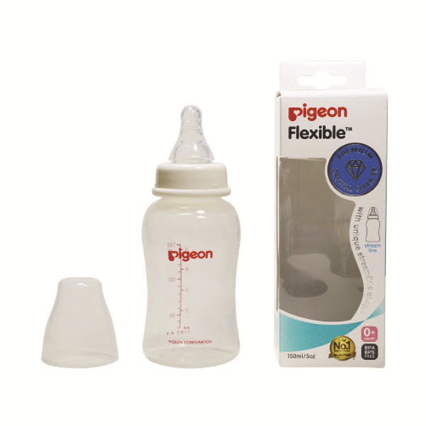 Bình sữa nhựa Pigeon streamline 150ml BS172