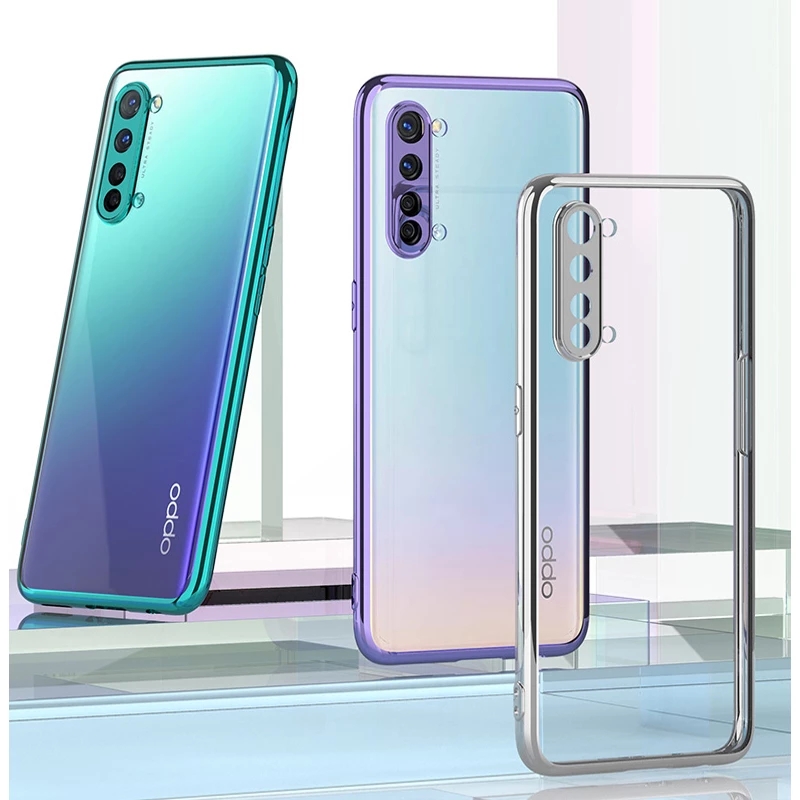 Ốp điện thoại viền mạ có 6 màu lựa chọn cho OPPO Realme 8 7 5 Pro 7i C17 XT X2 Q 5G