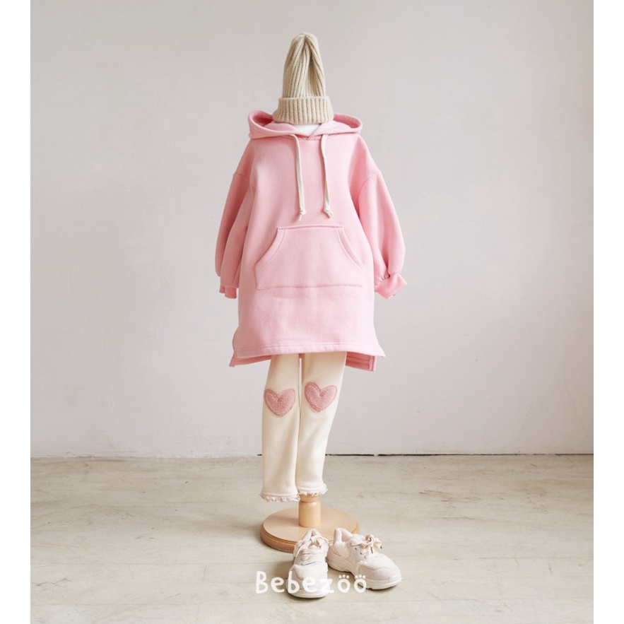 Váy bé gái Hàn Quốc Bebezoo dài tay _ Hoodie