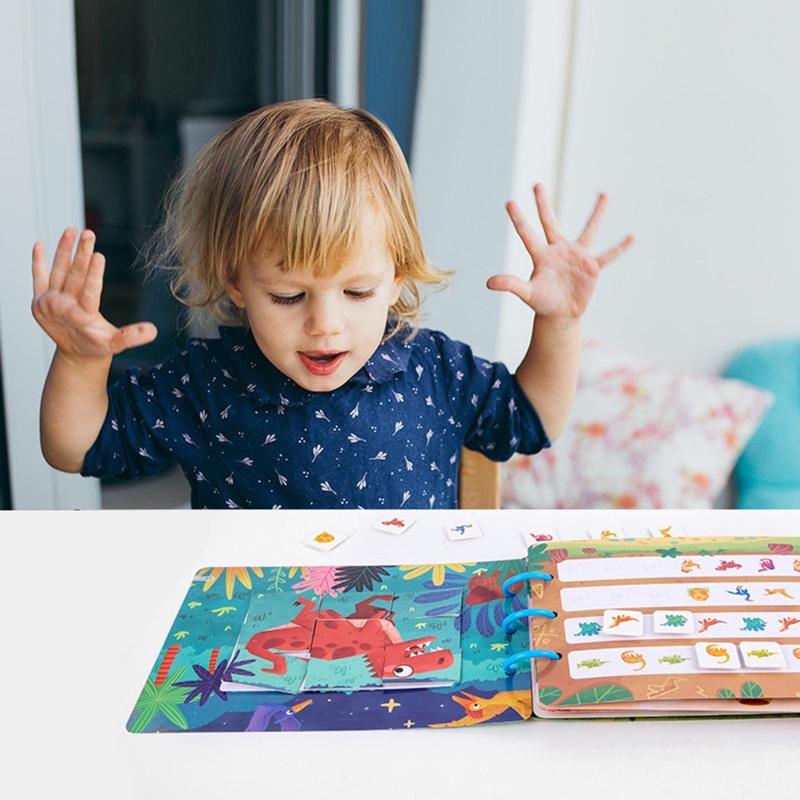 Sách Họa Tiết Hoạt Hình 3D Phát Triển Trí Tuệ Cho Bé # 1 Tuổi