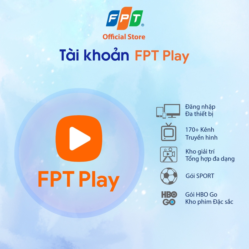 FPT PLAY BOX / FPT PLAY - Gói 13 tháng xem truyền hình, thể thao UEFA, phim truyện và giải trí đa nền tảng