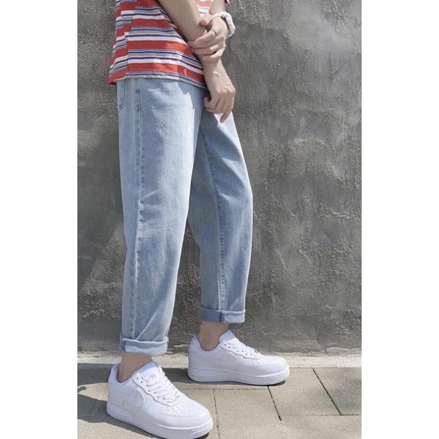 Quần  Jean Nam, Jeans Nam, Quần Baggy Nam, Quần Bò Nam, Dáng Suông, Ống Rộng Hot Trend 2021