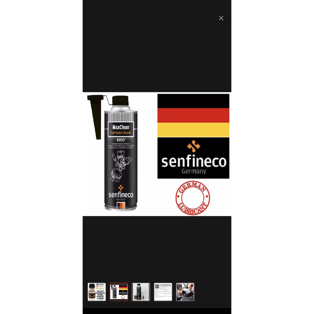 Phụ gia Senfineco vệ sinh bình xăng xe máy