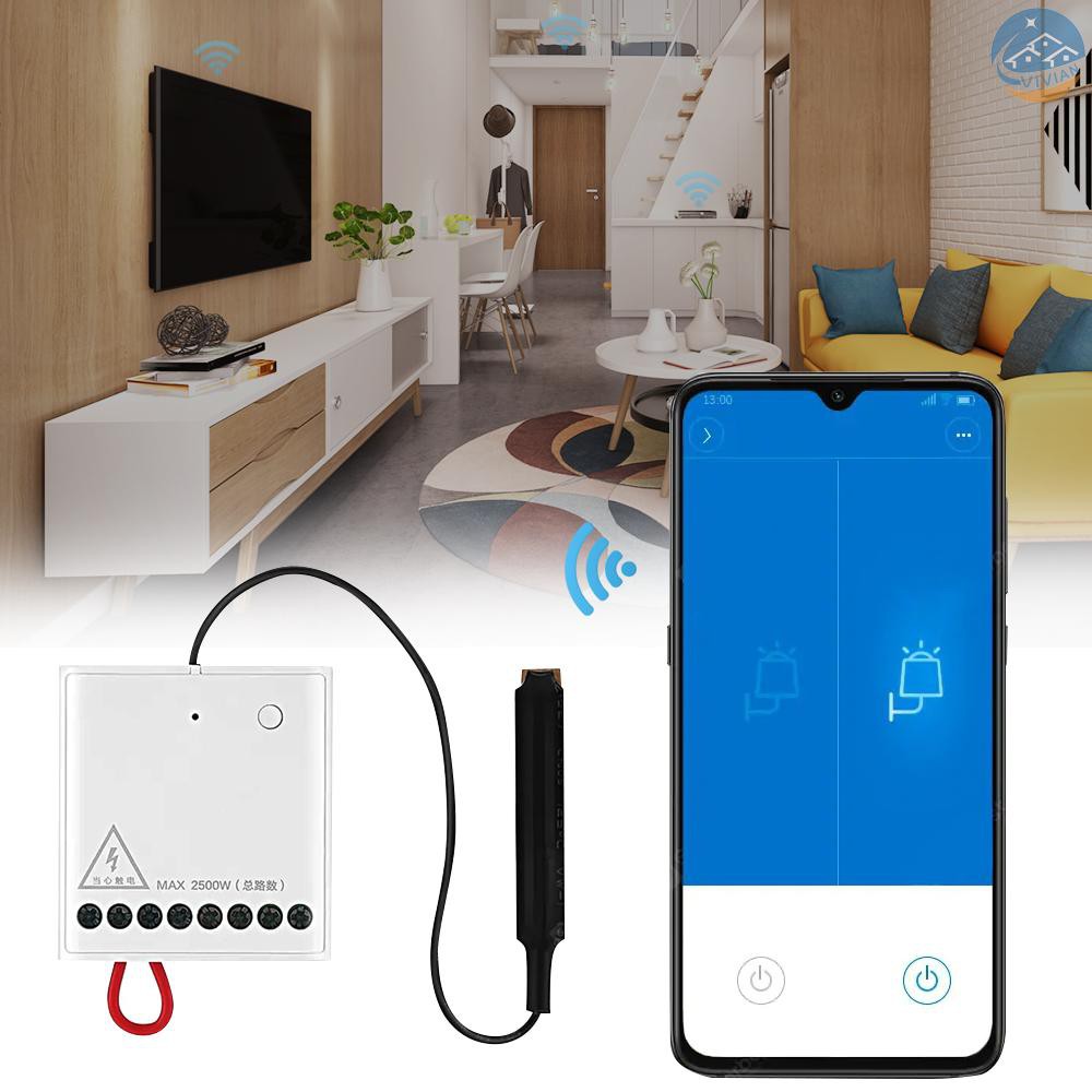 Mô-đun Aquara LLKZMK11LM điều khiển hai chiều thông qua ứng dụng trên điện thoại