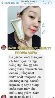 Mặt nạ nhả nắng làm trắng da Regina Sofia