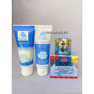 Kem elise 10g mụn trắng da chống nắng lh 3in1