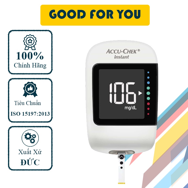 Máy đo đường huyết Accu-Chek® Instant - Good For You