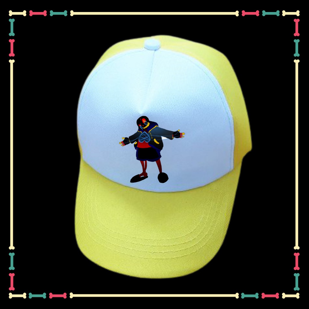 Mũ lưỡi trai in hình Sans Undertable cho bé trai, bé gái