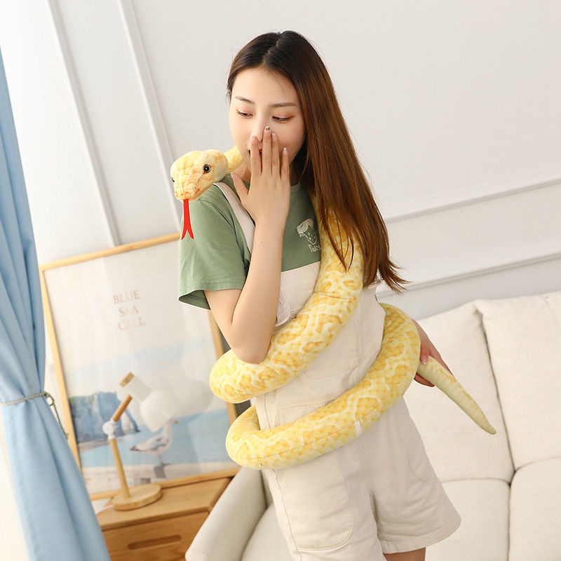 Thú Nhồi Bông Hình Con Rắn Độc Đáo