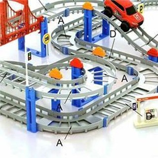 Bộ lắp ráp đường đua ô tô 56 chi tiết
