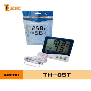 Apech TH - 05T Đồng Hồ Đo Nhiệt Độ Độ Ẩm Môi Trường Để Bàn Apech TH 05T