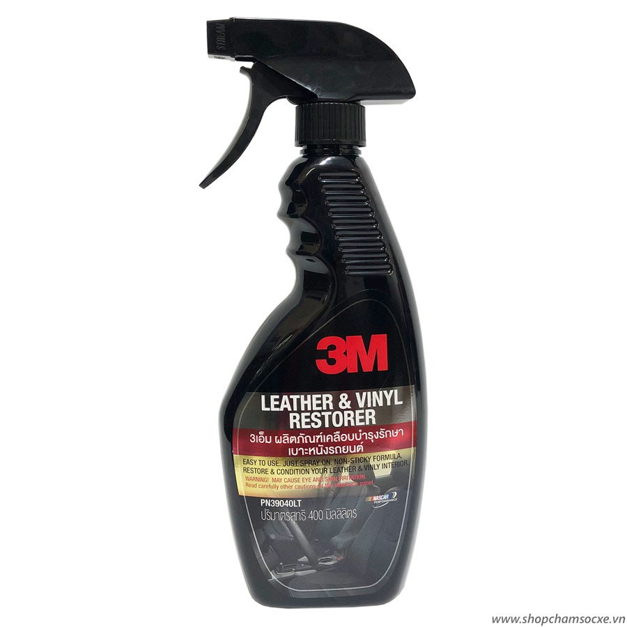 vệ sinh và bảo dưỡng nội thất xe hơi 3M Leather and Vinyl Restorer